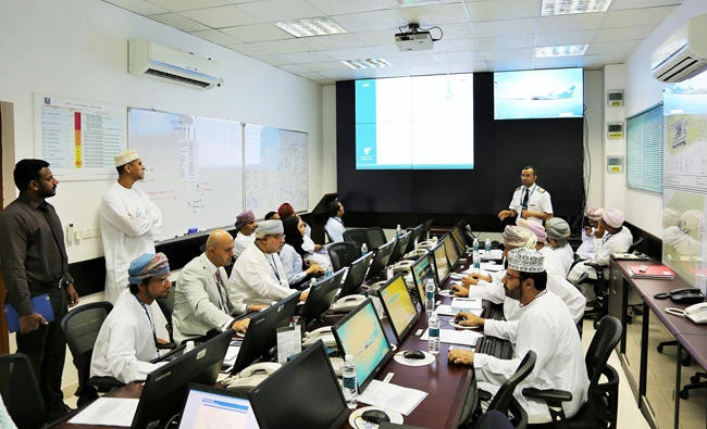 The full simulation involved the setting up of the Family Assistance Center and a Media Center at the Golden Tulip Hotel, Seeb.