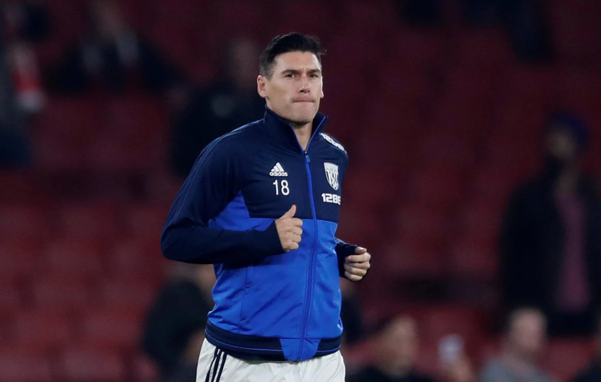 West Bromwich Albion’s Gareth Barry warms up before the match on September 25, 2017. (File photo: Action Images via Reuters)
