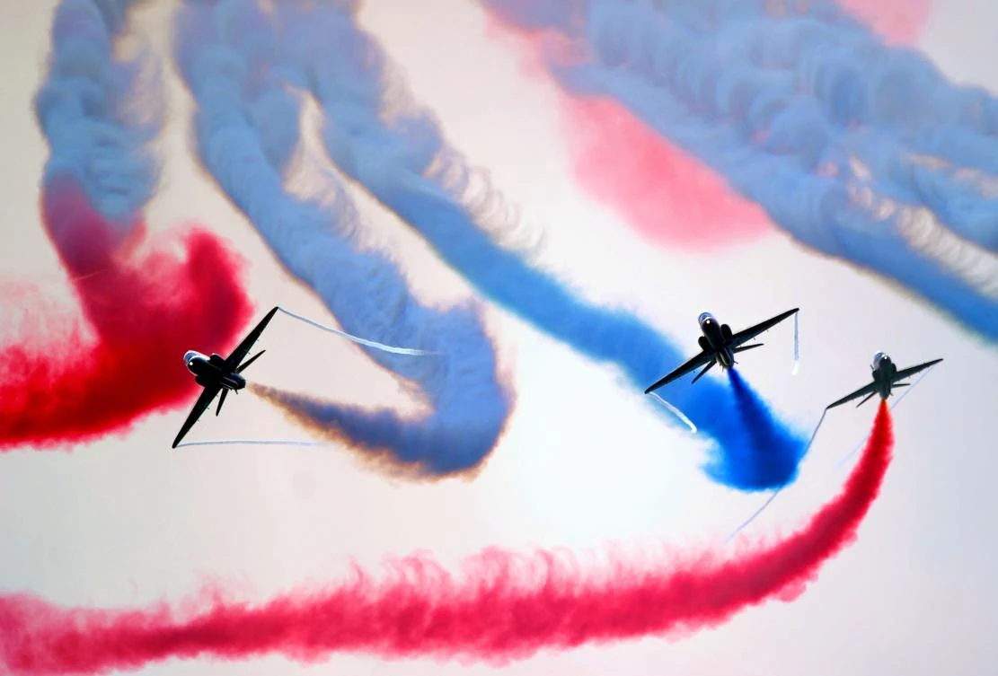 Red Arrows ‘showcases British excellence’ in Jeddah