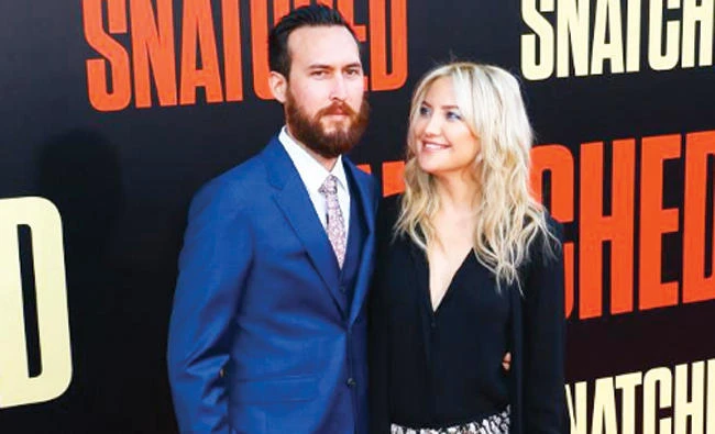 Kate Hudson with Danny Fujikawa. (AP)