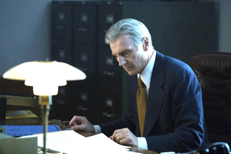 Liam Neeson in ‘Mark Felt: The Man Who Brought Down
the White House.’ (AP)
