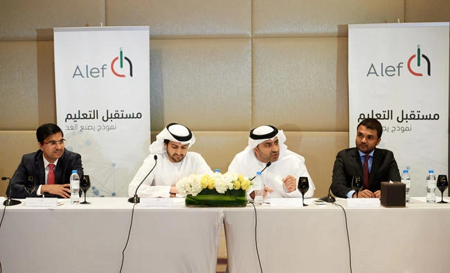 Alef launched its technology-enabled education solution at a school in Abu Dhabi recently.