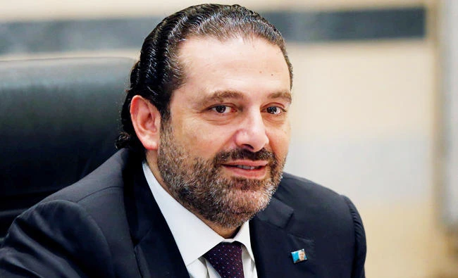 Lebanon's Prime Minister Saad al-Hariri presides a cabinet meeting at the governmental palace in Beirut, Lebanon on Tuesday. (REUTERS)