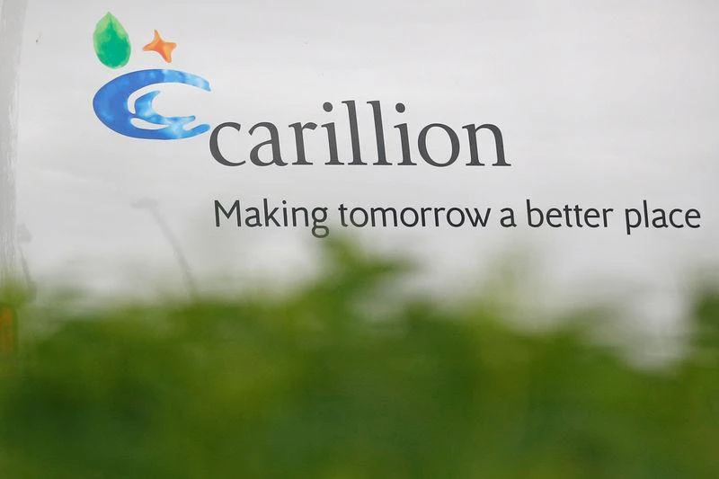 Carillion shares have lost two-thirds of their value since it announced a writedown in mid-July. (Reuters)