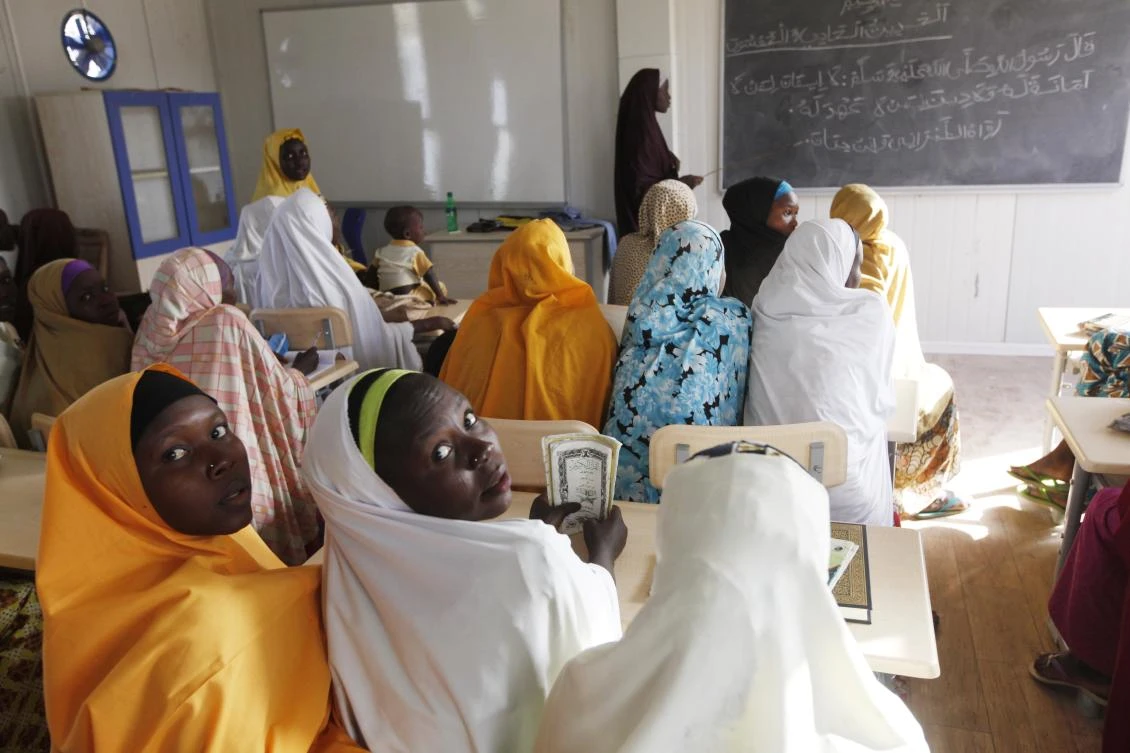 Boko Haram's ongoing insurgency in northern Nigeria has forced the closure of more than 57 percent of schools in Borno state. (AP)