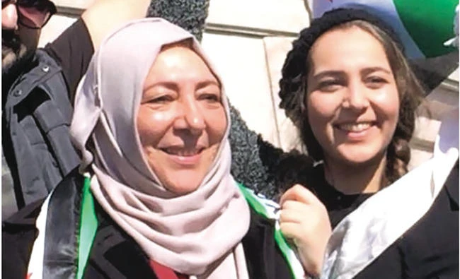 Aroubeh Barakat and her daughter Halla Barakat were found dead in their Istanbul apartment last week. (Twitter photo)