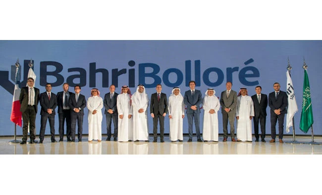 The ceremony was attended by Abdulrahman M. Al-Mofadhi, chairman of Bahri; Cyrille Bolloré, chairman of Bolloré Transport & Logistics; Éric Giraud-Telme, deputy head of mission at the French embassy in Saudi Arabia; and senior representatives from both the companies.