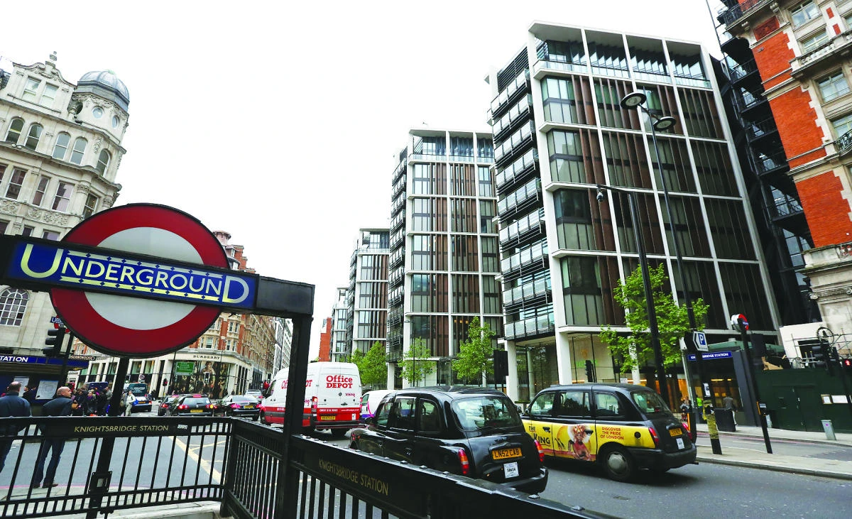 Property prices in the Knightsbridge district are among the highest in the UK capital. (Reuters)