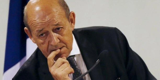 French Minister for Europe and Foreign Affairs Jean-Yves Le Drian. (REUTERS)