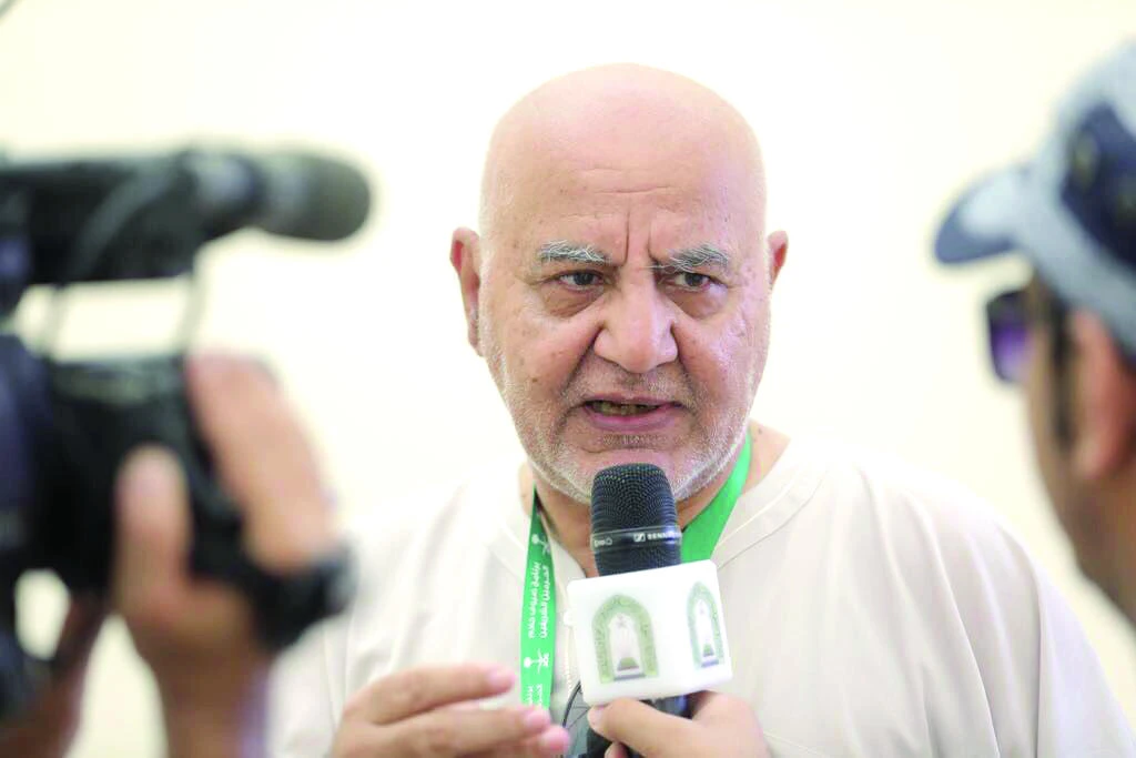 Egyptian pilgrim Lutfi Mohammed Abdulkarim. (AN photo)