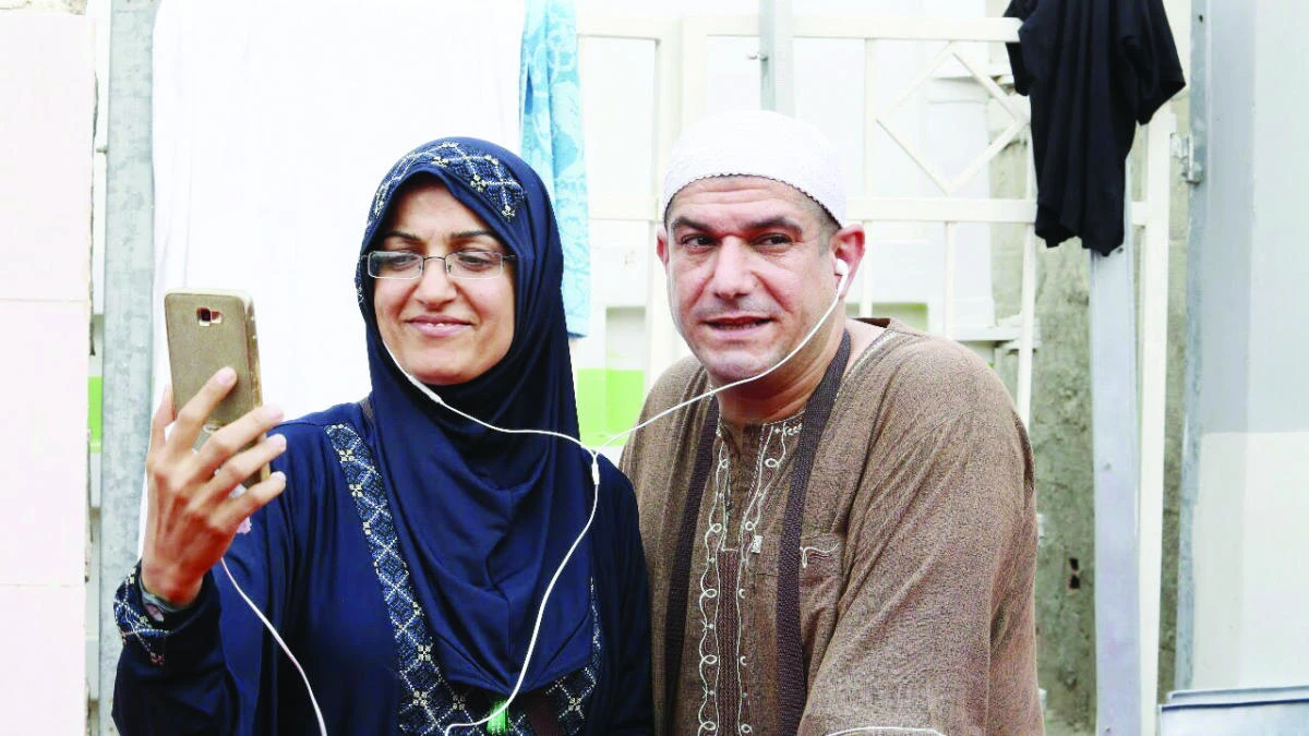 Mohammed and his wife Khalidiyah. (AN photo)