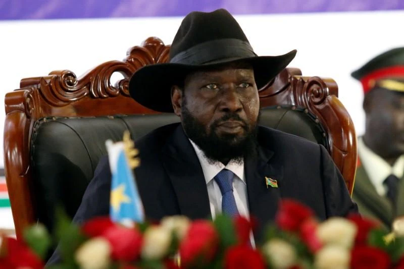 FILE PHOTO - South Sudan's President Salva Kiir attends the launching of the National Dialogue committee in Juba, South Sudan May 22, 2017. (REUTERS)