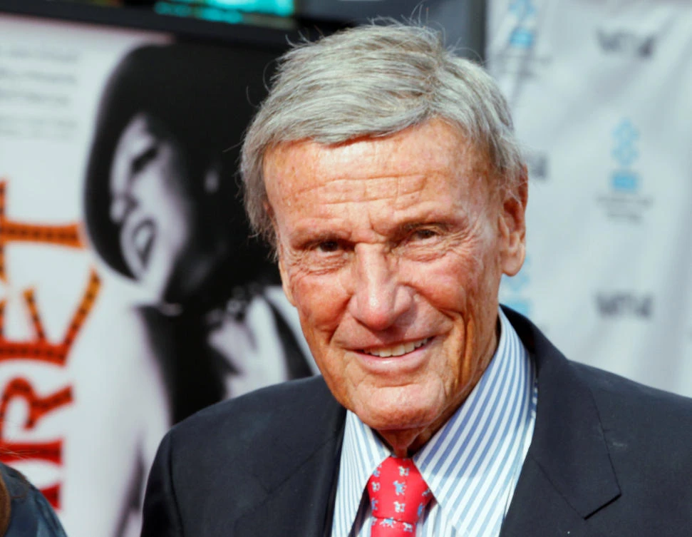 Actor Richard Anderson, best known for his roles in the TV series "The Six Million Dollar Man" and "The Bionic Woman" arrives at the world premiere of the 40th anniversary restoration of the film "Cabaret" during the opening night gala of the 2012 TCM Classic Film Festival in Hollywood, California April 12, 2012. (REUTERS)
