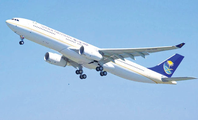 This 2010 unlocated photo provided by Airbus on June, 20, 2011, shows a Saudi Arabian A330. (AP)