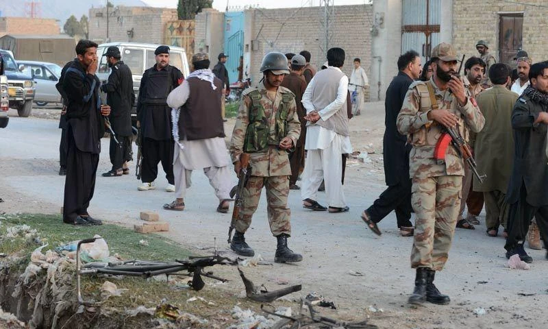 Eight people including four security personnel have been killed in three separate clashes with militants in southwest Pakistan and Karachi. (AFP)