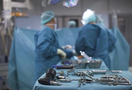 Representational image of Doctors and medical staff conducting a surgery in the operation room. (REUTERS)