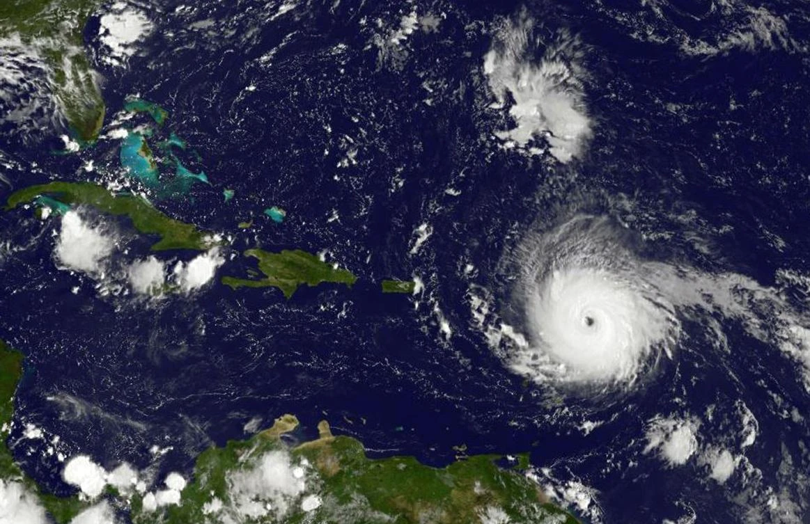 This image obtained from NASA's GOES Project shows Hurricane Irma. (AFP/NASA)