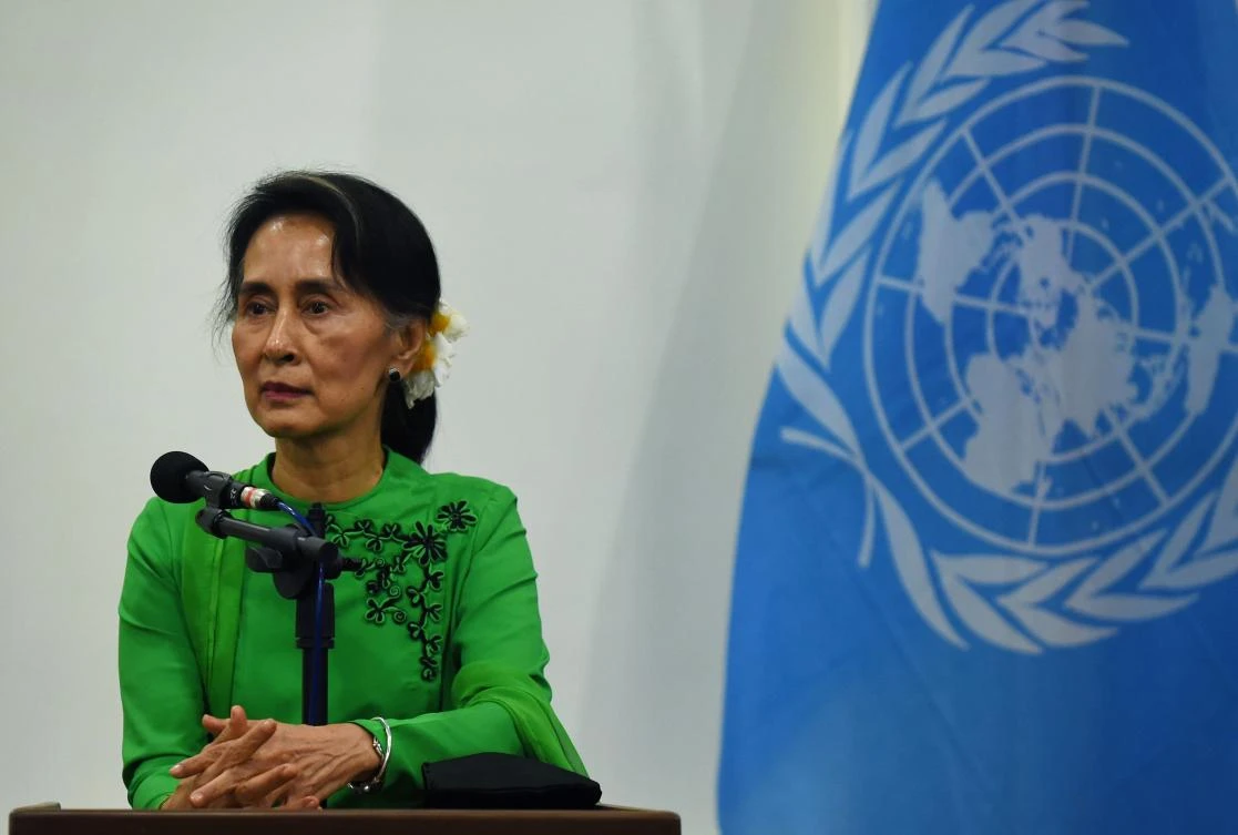 Aung San Suu Kyi. (AFP)