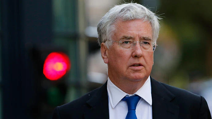 British Defense Secretary Michael Fallon. (Reuters)