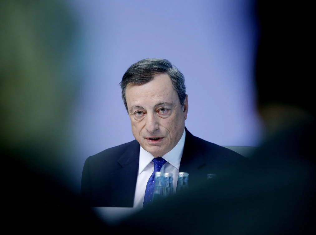 Mario Draghi, president of the European Central Bank, reaffirmed the bank's ultra-easy policy stance on Thursday. (AP)