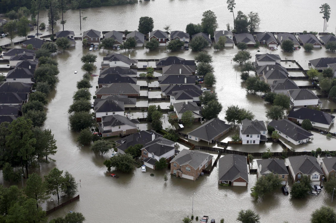 The damage done by Hurricane Harvey has distracted oil markets as traders have quietly become more bullish, or at least less bearish, about 2018. (AP)