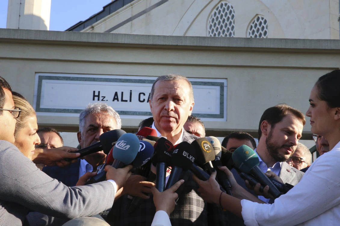 Turkey's President Recep Tayyip Erdogan. (AP)