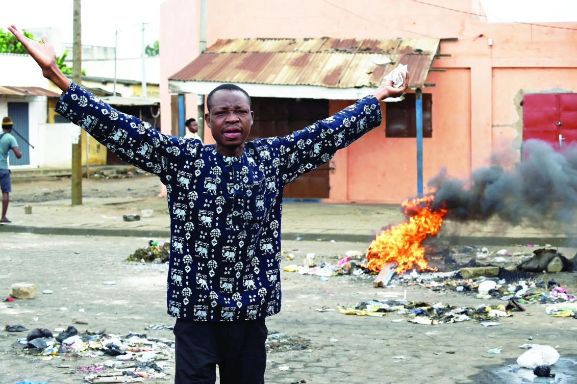 Togo’s capital partly locked down after mass protests