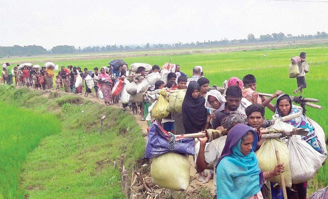 Persecuted in Myanmar, Rohingya refugees continue to pour into Bangladesh. (AN photo)