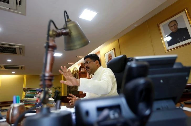 India’s oil minister Dharmendra Pradhan said on Twitter that “customers will receive (Gorgon) LNG volumes at an amicable price soon.” (Reuters)