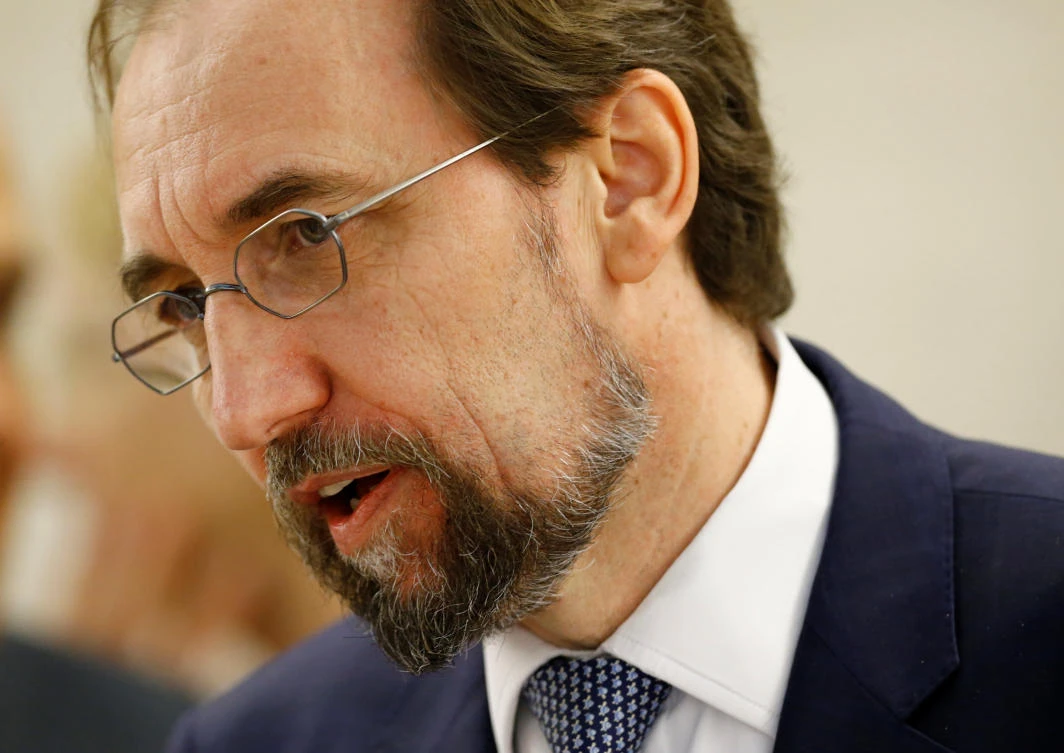 Zeid Ra'ad Al Hussein, U.N. High Commissioner for Human Rights. (Reuters)