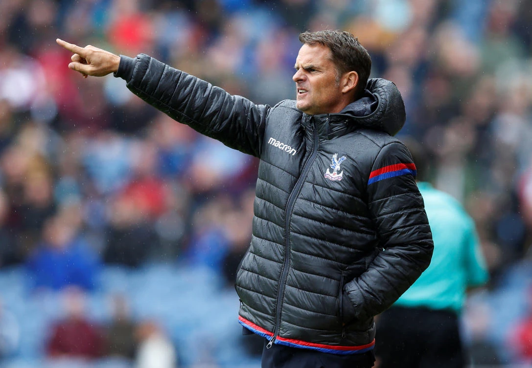 Crystal Palace manager Frank De Boer. (REUTERS)