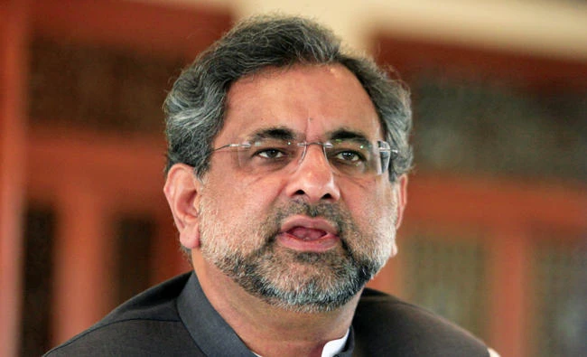 Pakistan's Prime Minister Shahid Khaqan Abbasi.m (Reuters)