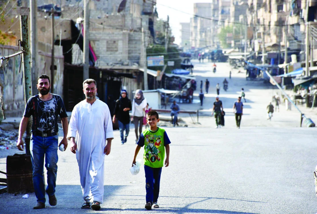 Syrian regime forces last week reached Deir Ezzor city, the provincial capital on the Euphrates River. (Reuters)