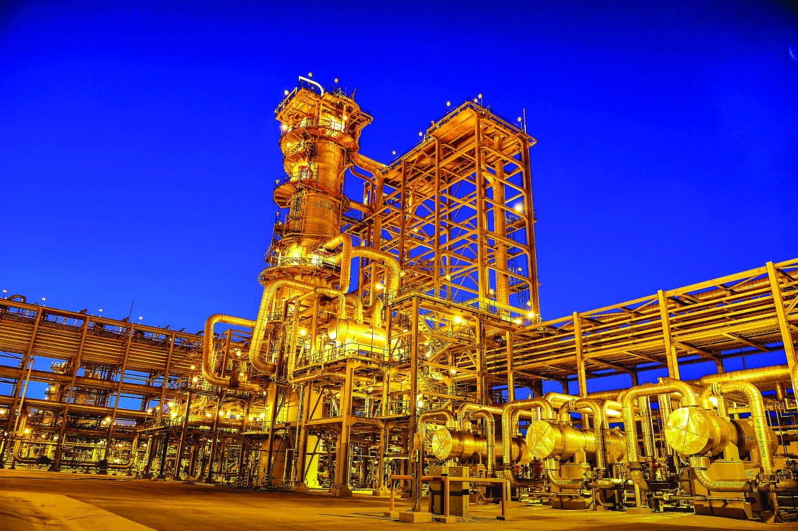 Saudi Aramco's Manifa oilfield. The company said in a statement that its planned IPO remains on track. (Reuters)