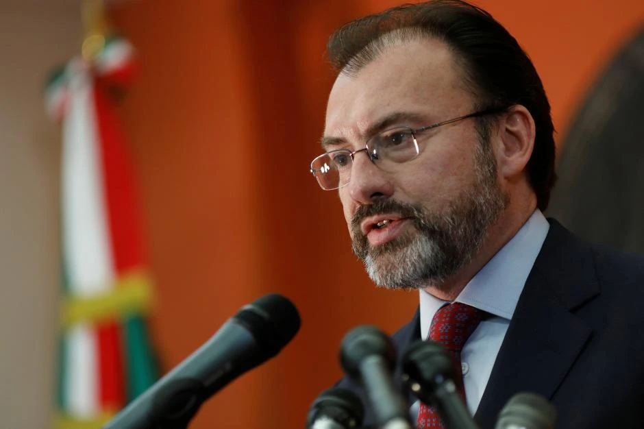 Foreign Minister Luis Videgaray said currently about half of Mexico’s trade with the US did not use NAFTA channels. (Reuters)