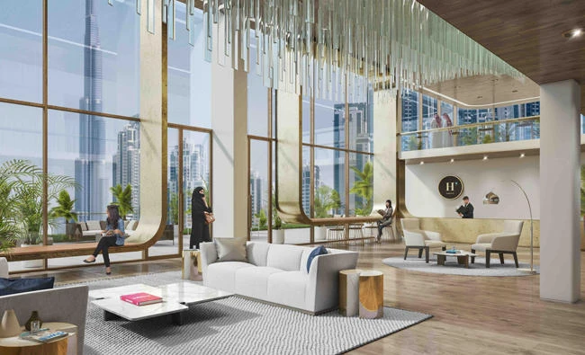 Dubawi is designed as a mixed-use hotel and residential tower.