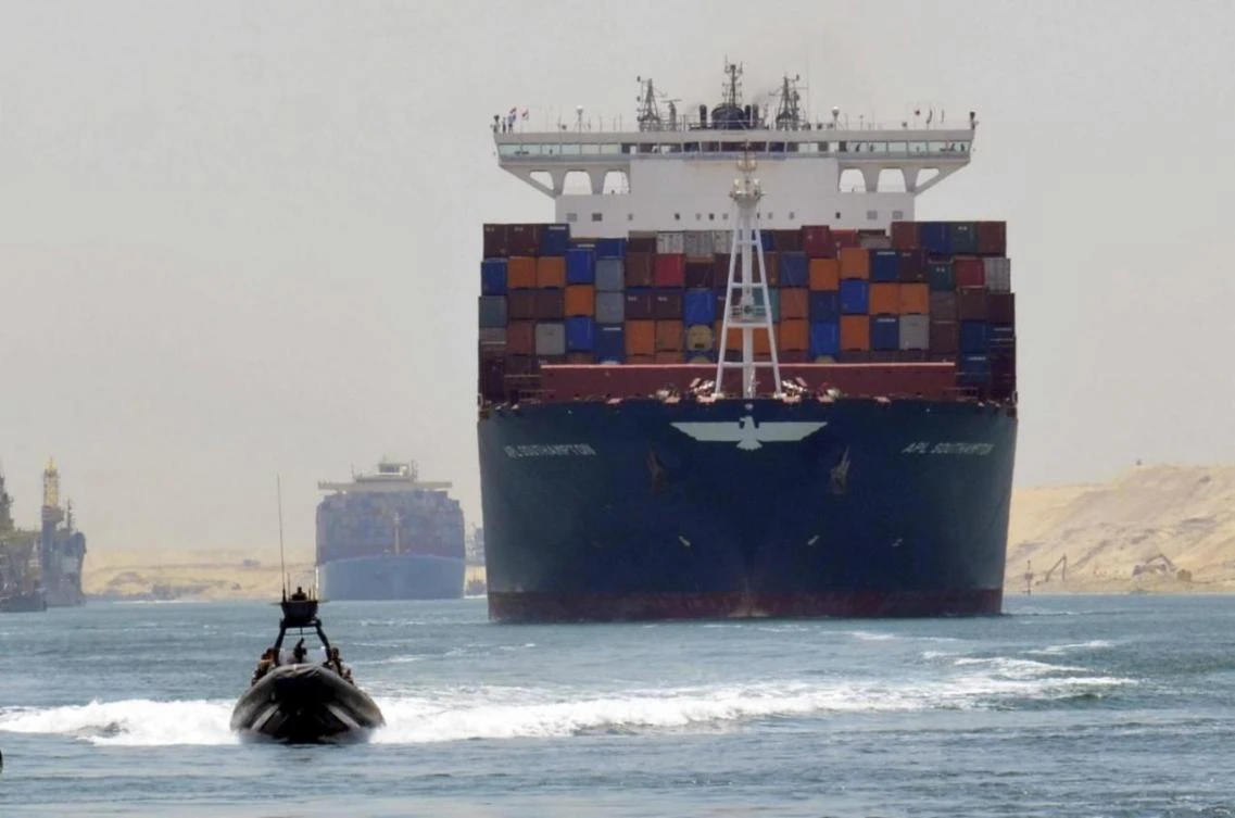 The Suez Canal is a major contributor to Egypt’s foreign reserves, which jumped to more than $36 billion at the end of July, according to the central bank. (Reuters)