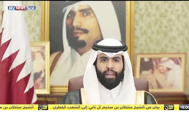 Qatar's Sheikh Sultan bin Suhaim Al-Thani joins calls for meeting to end Gulf crisis