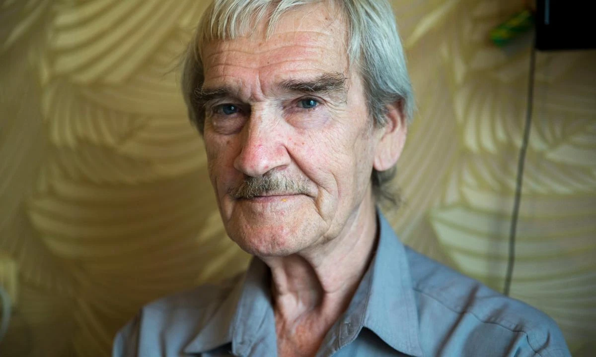 In this file photo, former Soviet missile defense forces officer Stanislav Petrov poses for a photo at his home in Fryazino, Moscow region, Russia, on Thursday, August 27, 2015. (File photo by AP)