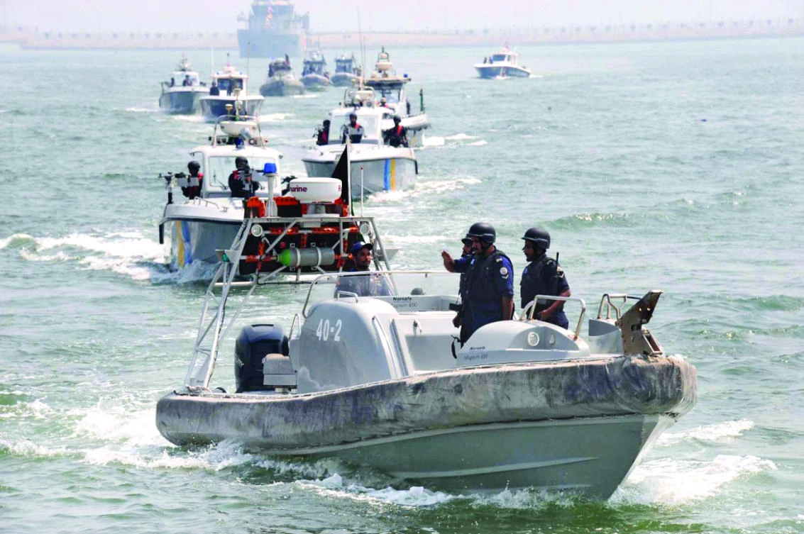 The participating forces proved capable in dealing with and carrying out search and rescue operations, weapons and human trafficking, armed robbery, sea security, fighting terrorism, piracy and organized crimes on the high seas. (SPA)