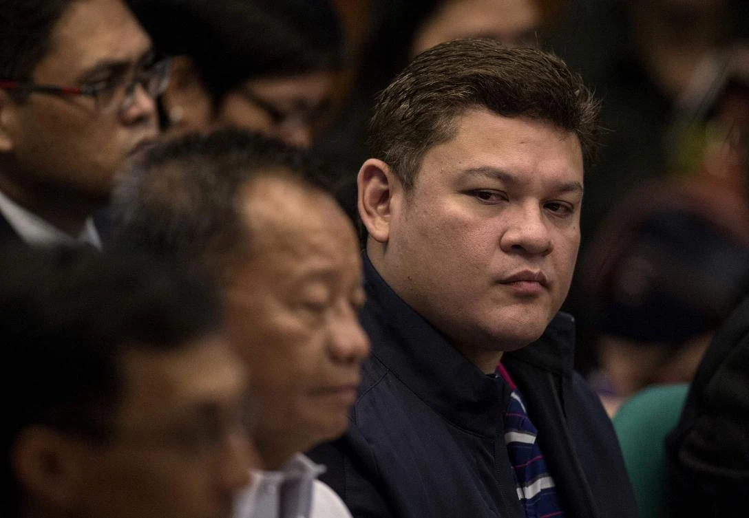 Davao City Vice Mayor Paolo Duterte, son of Philippine President Rodrigo Duterte, attends a senate hearing in Manila on September 7, 2017. (AFP)