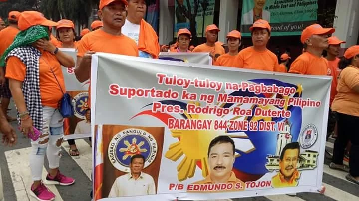 Thousands of demonstrators took to the streets of the Philippine capital Thursday, on the 45th anniversary of the imposition of martial law by late dictator Ferdinand Marcos. (AN photo by Elena)