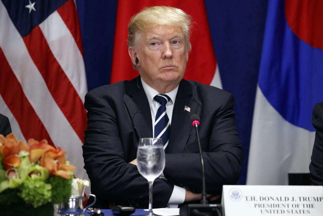 US President Donald Trump. (AP)
