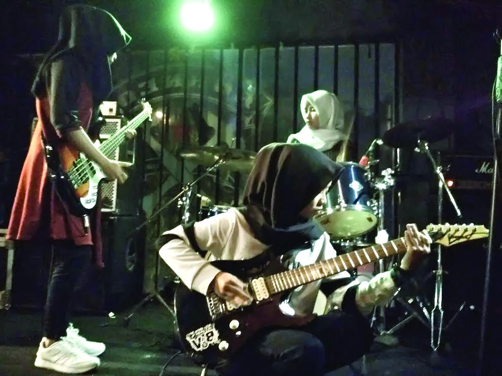 Indonesia’s hijab girls say what they wear has nothing to do with their music