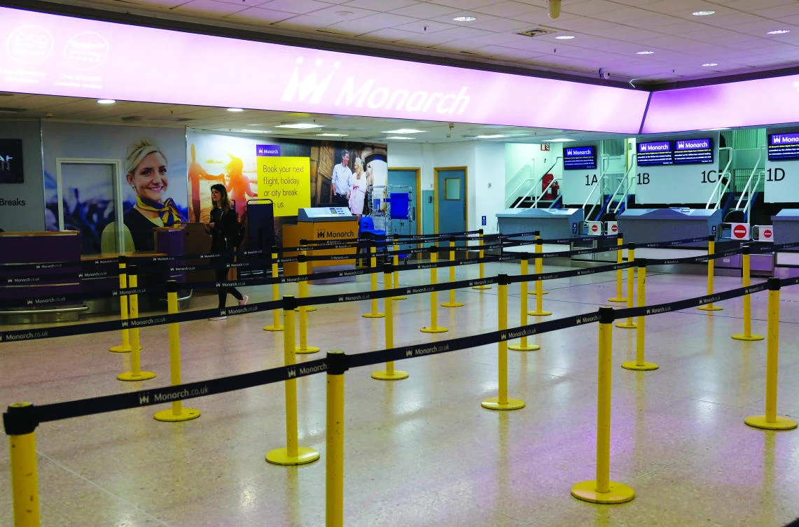 Monarch chief blames collapse on terror attacks