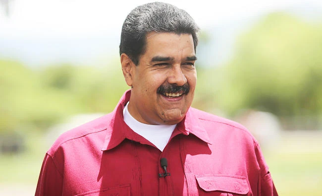 Venezuela's President Nicolas Maduro speaks during his weekly broadcast "Los Domingos con Maduro" (Sundays with Maduro) in the state of Yaracuy, Venezuela, in this October 1, 2017 photo. (Reuters)