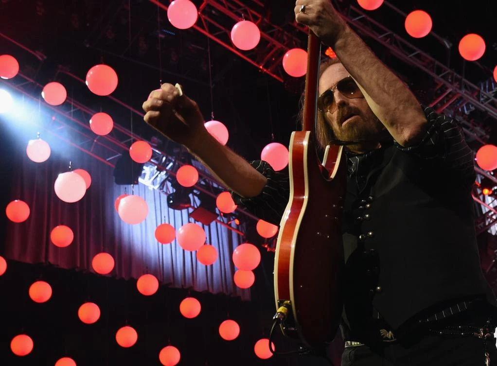 This file photo taken on April 25, 2017 shows Tom Petty of Tom Petty and the Heartbreakers performing during their 40th Anniversary Tour at Bridgestone Arena in Nashville, Tennessee. (AFP/Getty Images North America/Rick Diamond)