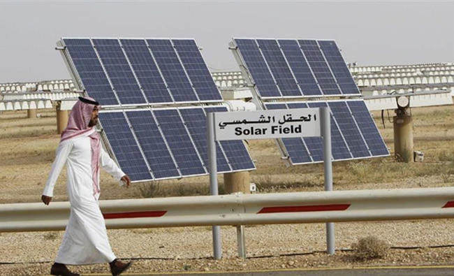 Saudi Arabia aims to use energy more efficiently and invest in solar, wind and geothermal power. (File photo)