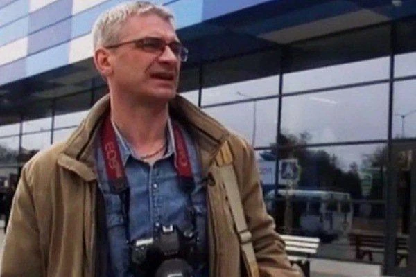 Russian journalist Vyacheslav Nemyshev. (Photo courtesy: social media)