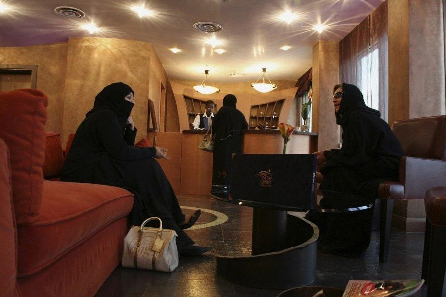 Major corporate markets in Riyadh have shifted to renting non-traditional accommodations, taking away business from hotels. (Reuters)